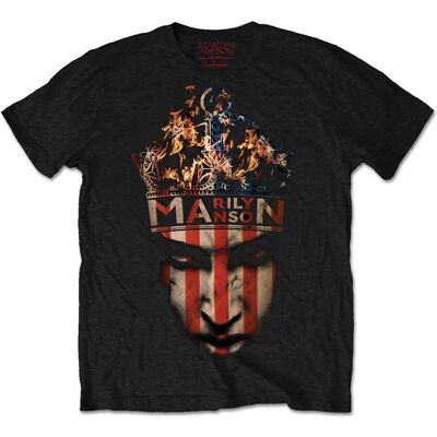 HeyRusty Marilyn Manson - Krona Svart X-large - T-shirt HeyRusty Marilyn Manson - Krona Svart X-large - T-shirt