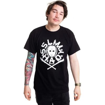 T-shirt Eminem Slim Shady Mask - T-shirt de Groupe de Rock - Publicité T-shirt Eminem Slim Shady Mask - T-shirt de Groupe de Rock - Publicité