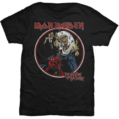 Hey Rusty Iron Maiden Number Of The Beast T-Shirt - Rock Off Hey Rusty Iron Maiden Number Of The Beast T-Shirt - Rock Off