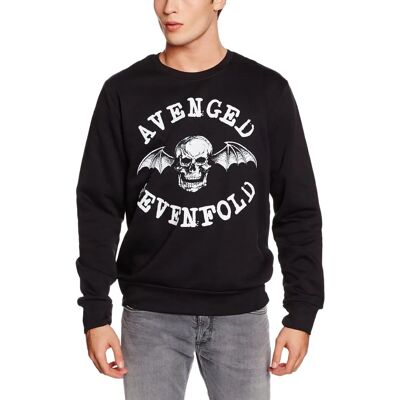 ROCK OFF Avenged Sevenfold - Klasyczny Deathbat - Unisex Bluza XL - Bluza ROCK OFF Avenged Sevenfold - Klasyczny Deathbat - Unisex Bluza XL - Bluza