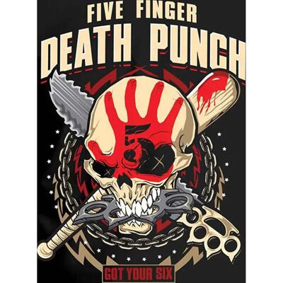 HeyRusty Five Finger Death Punch - T-shirt Zombie Kill - Czarna - Medium - Rodzaj produktu HeyRusty Five Finger Death Punch - T-shirt Zombie Kill - Czarna - Medium - Rodzaj produktu
