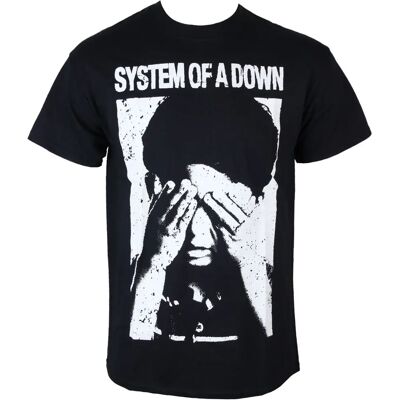 System of a Down See No Evil Svart S Unisex T-shirt - Rock Officiell System of a Down See No Evil Svart S Unisex T-shirt - Rock Officiell