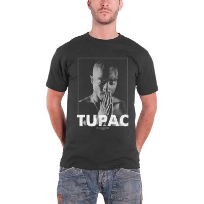 Tupac: Unisex T-Shirt/Praying - Hip Hop Tupac: Unisex T-Shirt/Praying - Hip Hop