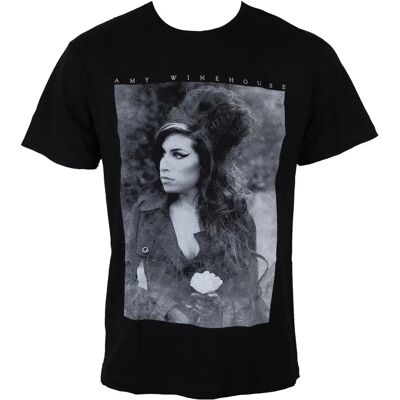 Rock Off Amy Winehouse - Flower Portrait T-shirt - XXL Rock Off Amy Winehouse - Flower Portrait T-shirt - XXL