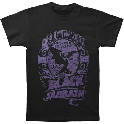 Black Sabbath Lord of This World Cotton T-Shirt - Music Apparel Black Sabbath Lord of This World Cotton T-Shirt - Music Apparel