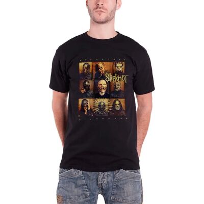 HeyRusty Slipknot - Czarna mała koszulka - Oficjalny produkt zespołu HeyRusty Slipknot - Czarna mała koszulka - Oficjalny produkt zespołu