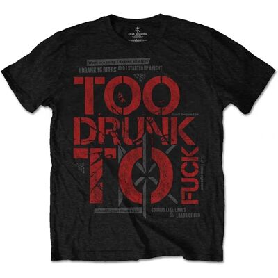Dead Kennedys För Drunken Black L - T-shirt Dead Kennedys För Drunken Black L - T-shirt