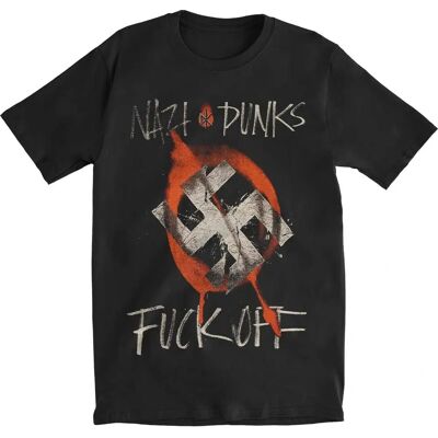 Svart Dead Kennedys T-shirt - Nazi Punks F*ck Off - ROCK OFF - DKTS05MB S Svart Dead Kennedys T-shirt - Nazi Punks F*ck Off - ROCK OFF - DKTS05MB S