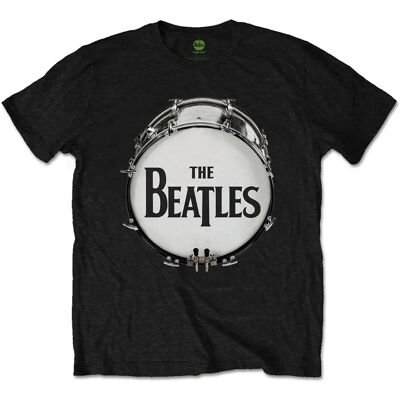 The Beatles Större Svart Unisex T-Shirt - Världsturné The Beatles Större Svart Unisex T-Shirt - Världsturné
