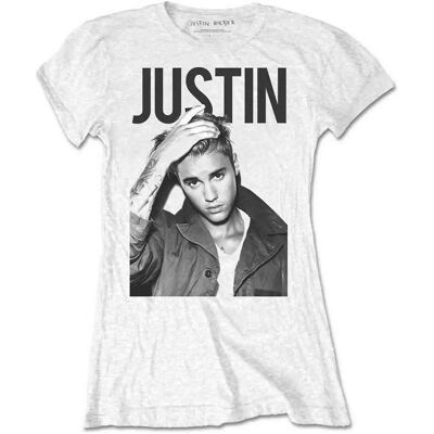 HeyRusty Justin Bieber Vit T-shirt - Casual Kläder HeyRusty Justin Bieber Vit T-shirt - Casual Kläder