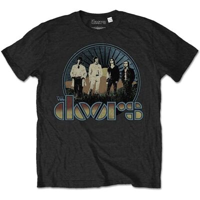 HeyRusty The Doors Vintage Svart T-shirt - Rock HeyRusty The Doors Vintage Svart T-shirt - Rock