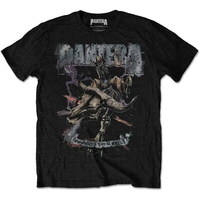 HeyRusty Pantera Vintage Rider Schwarzes T-Shirt - Rockband HeyRusty Pantera Vintage Rider Schwarzes T-Shirt - Rockband