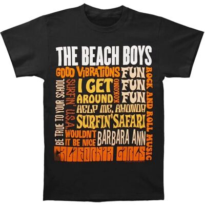 HeyRusty The Beach Boys Xx-large Svart T-shirt - Band HeyRusty The Beach Boys Xx-large Svart T-shirt - Band