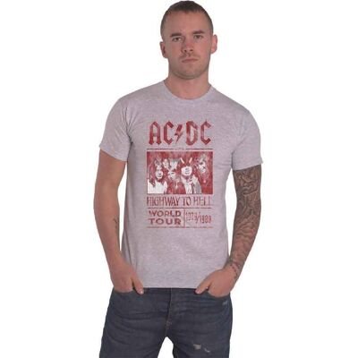 AC/DC Highway to Hell Tour T-shirt - T-shirt AC/DC Highway to Hell Tour T-shirt - T-shirt