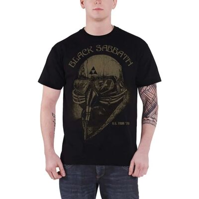 Tricou Negru Black Sabbath de la Rock Off - Casual Bărbat Tricou Negru Black Sabbath de la Rock Off - Casual Bărbat