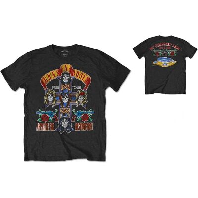 Guns N' Roses NJ Summer Jam 88 Svart XL T-Shirt - Musikband Guns N' Roses NJ Summer Jam 88 Svart XL T-Shirt - Musikband