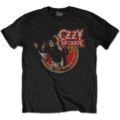 HeyRusty Ozzy Osbourne Modell Turné 1982 Svart T-shirt - T-shirt HeyRusty Ozzy Osbourne Modell Turné 1982 Svart T-shirt - T-shirt
