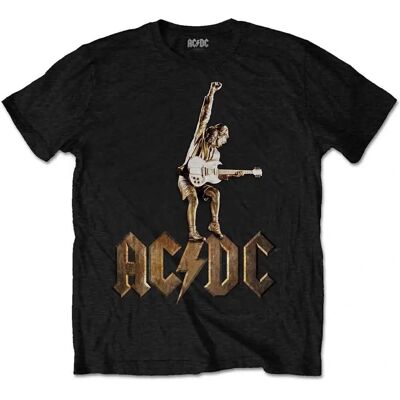 HeyRusty AC/DC Statuă de Angus Neagră Mică - Tricou HeyRusty AC/DC Statuă de Angus Neagră Mică - Tricou