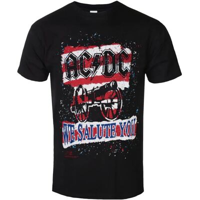 HeyRusty AC/DC Czarna XL - T-shirt "We Salute You Stripe" HeyRusty AC/DC Czarna XL - T-shirt "We Salute You Stripe"