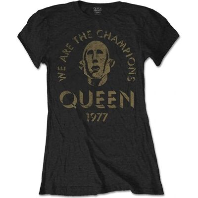 Queen Svart T-shirt - We Are The Champions Queen Svart T-shirt - We Are The Champions