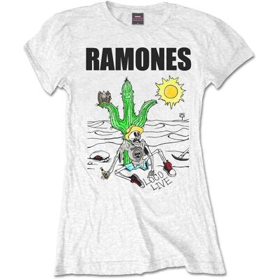 Ramones Loco Live T-Shirt - Punk Rock Officiell Ramones Loco Live T-Shirt - Punk Rock Officiell