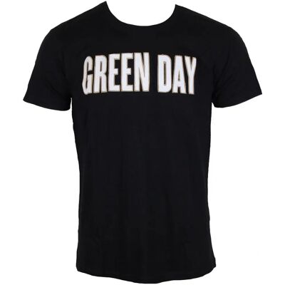Green Day unisex T-shirt - Logo & Granat - Rock Off - Casual Green Day unisex T-shirt - Logo & Granat - Rock Off - Casual