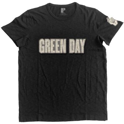 Green Day Unisex Logo & Grenade T-shirt - Rock Off Green Day Unisex Logo & Grenade T-shirt - Rock Off