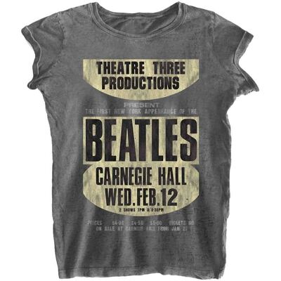 HeyRusty The Beatles Carnegie Hall Burnout T-Shirt - T-shirt HeyRusty The Beatles Carnegie Hall Burnout T-Shirt - T-shirt