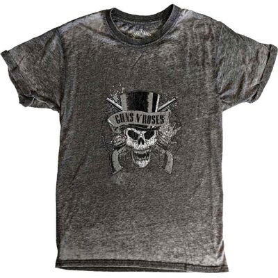 Guns N' Roses Faded Skull T-shirt - Band Merchandise Guns N' Roses Faded Skull T-shirt - Band Merchandise