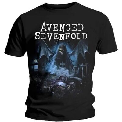 Unisex T-shirt Avenged Sevenfold - Återkommande Mardröm - T-Shirt Unisex T-shirt Avenged Sevenfold - Återkommande Mardröm - T-Shirt