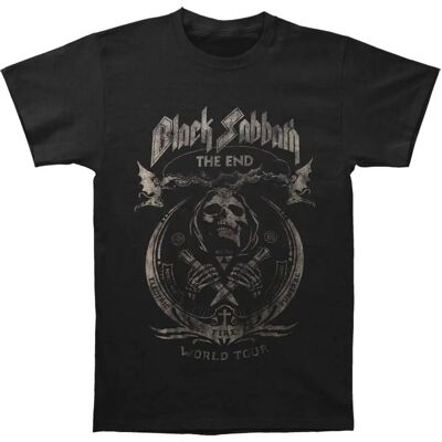 Rock Off Black Sabbath The End Mushroom Cloud T-shirt Rock Off Black Sabbath The End Mushroom Cloud T-shirt