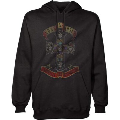 Guns N' Roses Black XXL Hoodie - Hooded Sweatshirt Guns N' Roses Black XXL Hoodie - Hooded Sweatshirt