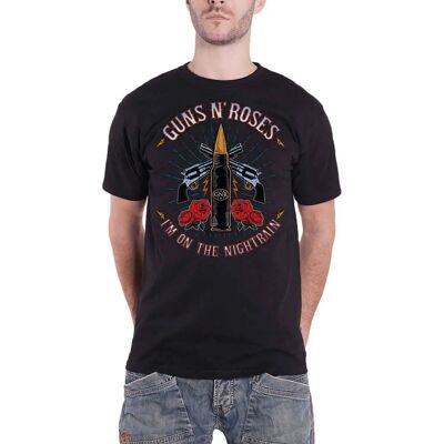Guns N' Roses Night Train Black T-shirt - T-shirt Guns N' Roses Night Train Black T-shirt - T-shirt