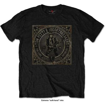 Tom Petty & The Heartbreakers Svart Small - T-shirt Tom Petty & The Heartbreakers Svart Small - T-shirt
