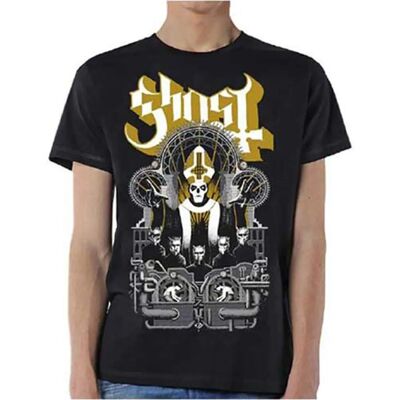 Ghost Wegner Black 2XL T-shirt - Rock/Metal Ghost Wegner Black 2XL T-shirt - Rock/Metal