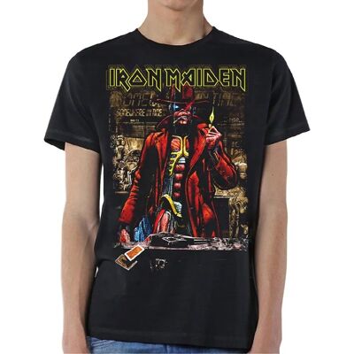 Iron Maiden Stranger Sepia Svart T-shirt - T-shirt Iron Maiden Stranger Sepia Svart T-shirt - T-shirt