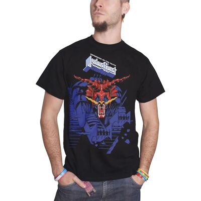 Judas Priest Defenders Blue Black XL - T-shirt Judas Priest Defenders Blue Black XL - T-shirt