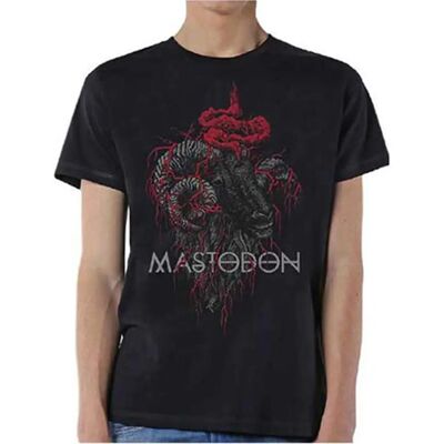 HeyRusty Mastodon - Rams Head Svart Small - T-shirt HeyRusty Mastodon - Rams Head Svart Small - T-shirt