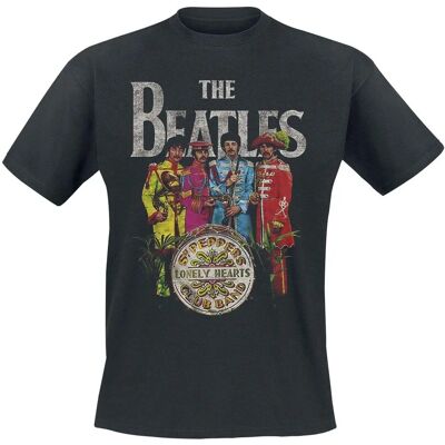 The Beatles Sgt Pepper svart T-shirt - Band T-shirt The Beatles Sgt Pepper svart T-shirt - Band T-shirt