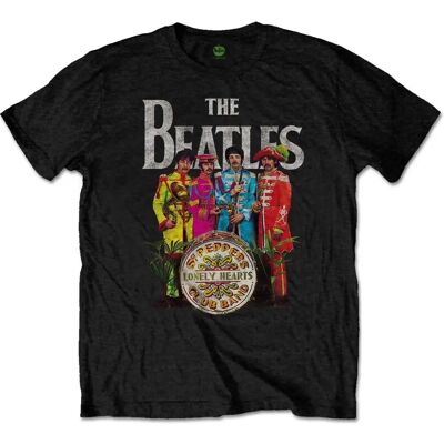 HeyRusty The Beatles Sgt Pepper Svart Xx-large - T-shirt HeyRusty The Beatles Sgt Pepper Svart Xx-large - T-shirt