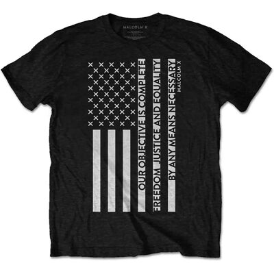 HeyRusty Malcolm X Bomulls-T-shirt - Officiell produkt HeyRusty Malcolm X Bomulls-T-shirt - Officiell produkt