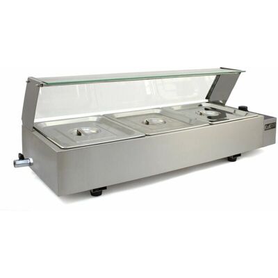 KuKoo Bain-Marie à 3 Paniers - Argenté - Bain Marie - Publicité KuKoo Bain-Marie à 3 Paniers - Argenté - Bain Marie - Publicité