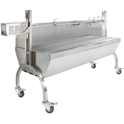 KuKoo 90kg Srebrna Maszyna do Pieczenia Świni - Komercyjny Ręcznik Rottisserie KuKoo 90kg Srebrna Maszyna do Pieczenia Świni - Komercyjny Ręcznik Rottisserie