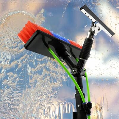 MonsterShop Telescopic rod window glass cleaning puller wiper cleaning device 9m extendable MonsterShop Telescopic rod window glass cleaning puller wiper cleaning device 9m extendable