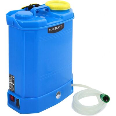 MonsterShop 16L Water Fed Cleaning Backpack Max Blast Blue One Size MonsterShop 16L Water Fed Cleaning Backpack Max Blast Blue One Size