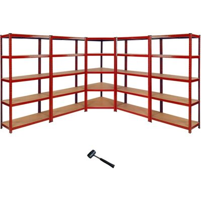 Monster Racking Z-Rax 90cm Kulma-hyllykokonaisuus - Kulma & 4 hyllyä Monster Racking Z-Rax 90cm Kulma-hyllykokonaisuus - Kulma & 4 hyllyä