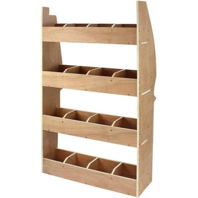 Monster Racking Peugeot Partner SWB Van Shelving - 16 Compartments Monster Racking Peugeot Partner SWB Van Shelving - 16 Compartments