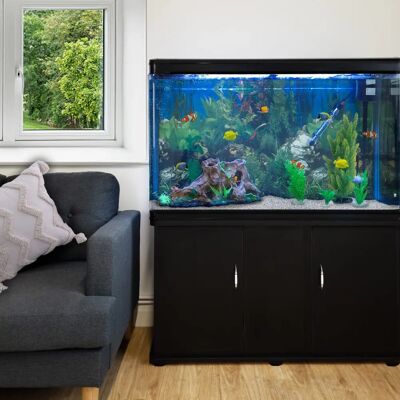MonsterShop - Fish Tank - Black - 300L - Aquarium MonsterShop - Fish Tank - Black - 300L - Aquarium