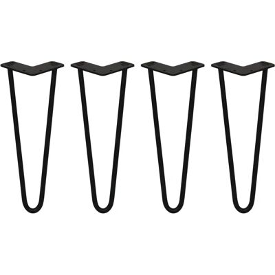 Monster Shop Haarnadelbeine - 14" Schwarz - Heavy Duty, 300kg Monster Shop Haarnadelbeine - 14" Schwarz - Heavy Duty, 300kg
