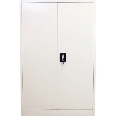 MonsterShop 140cm Szare Metalowe Szafki na Dokumenty - Przechowywanie biurowe MonsterShop 140cm Szare Metalowe Szafki na Dokumenty - Przechowywanie biurowe